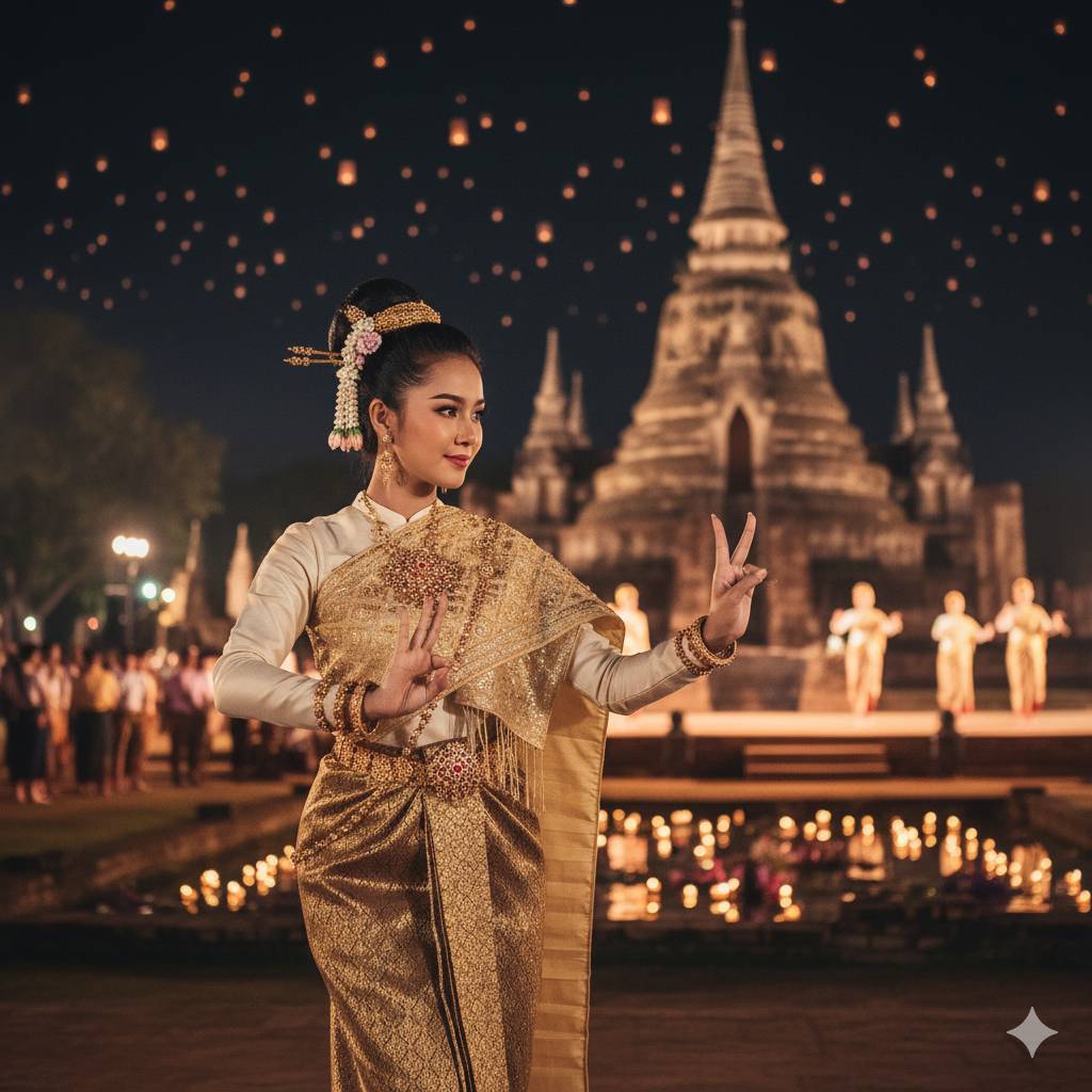 Loy Krathong 2025 at Sukhothai